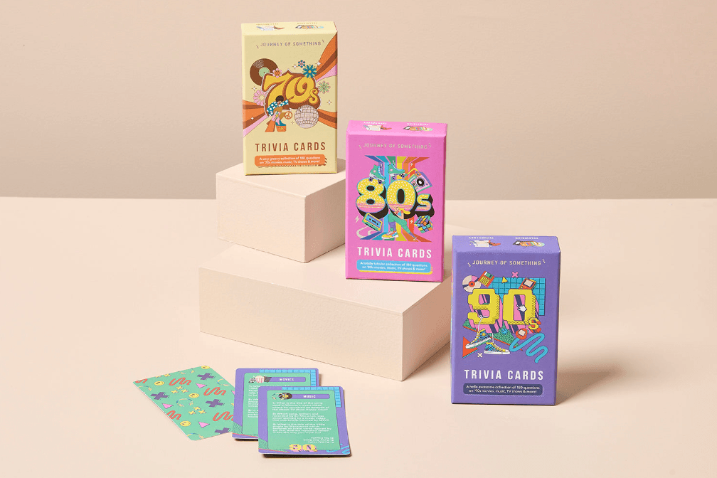 90's Trivia Cards – Relive the 90's!